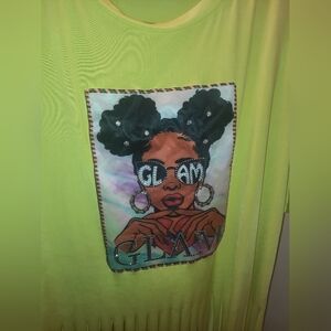 Glam Graphic Neon Shirt